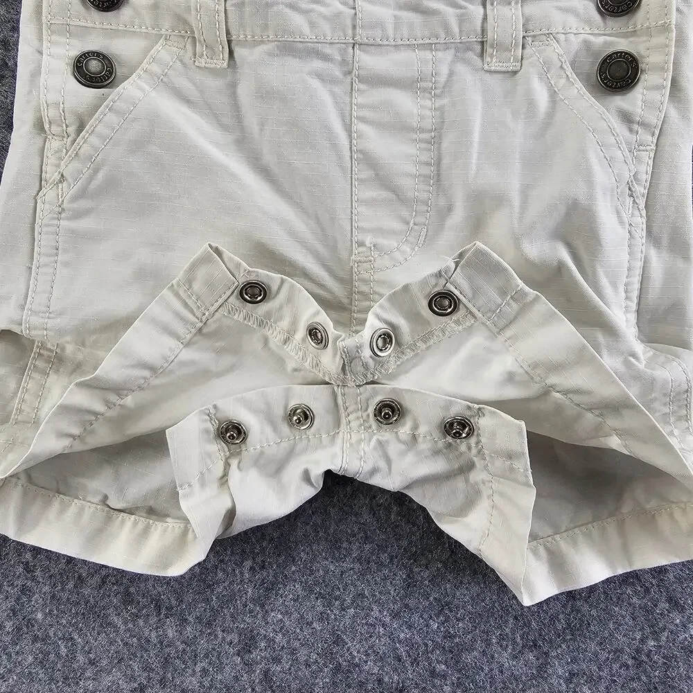 Toddler Overalls 12 mo Carters Ripstop Cotton Treasure Hunter Bib Style Shorts